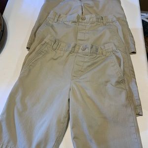 Lot of 3 or French Toast uniform shorts.